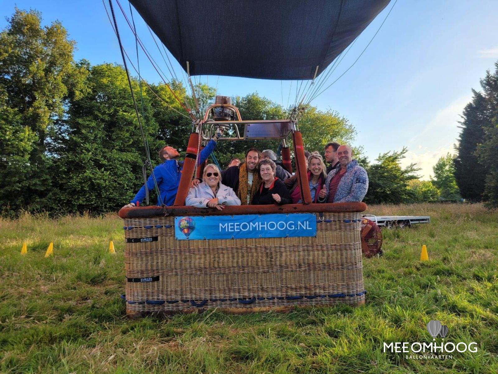 Ballonvaart boven Utrechtse Heuvelrug